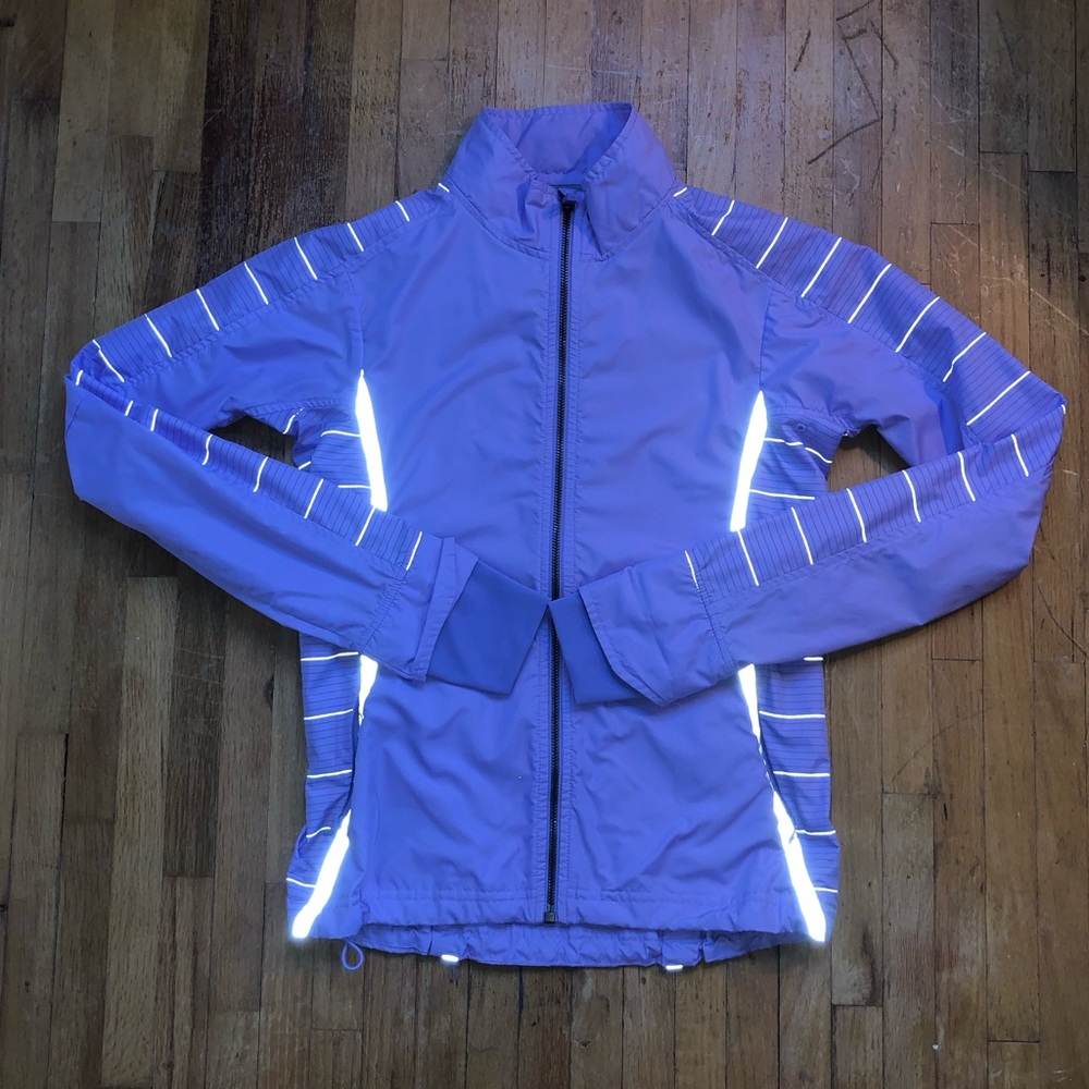 Athleta Lilac Reflective Jacket - image 1